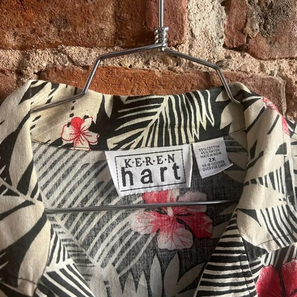 Tropical print short sleeve shirt - Picture 3 of 3